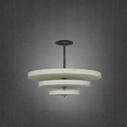 Ice Queen Alabaster Chandelier