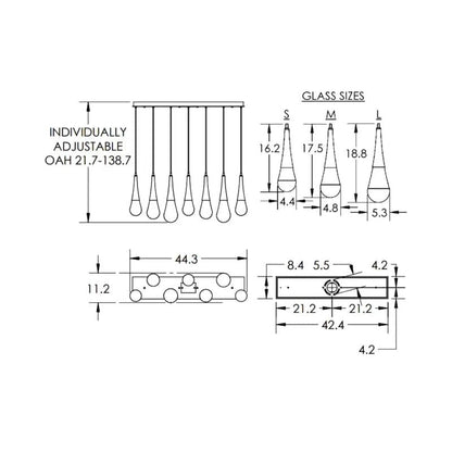 Dolores Linear Chandelier