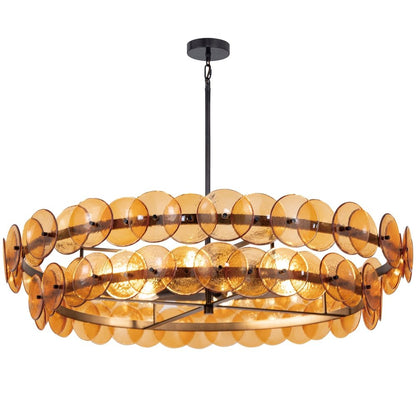 Loren Glass Chandelier