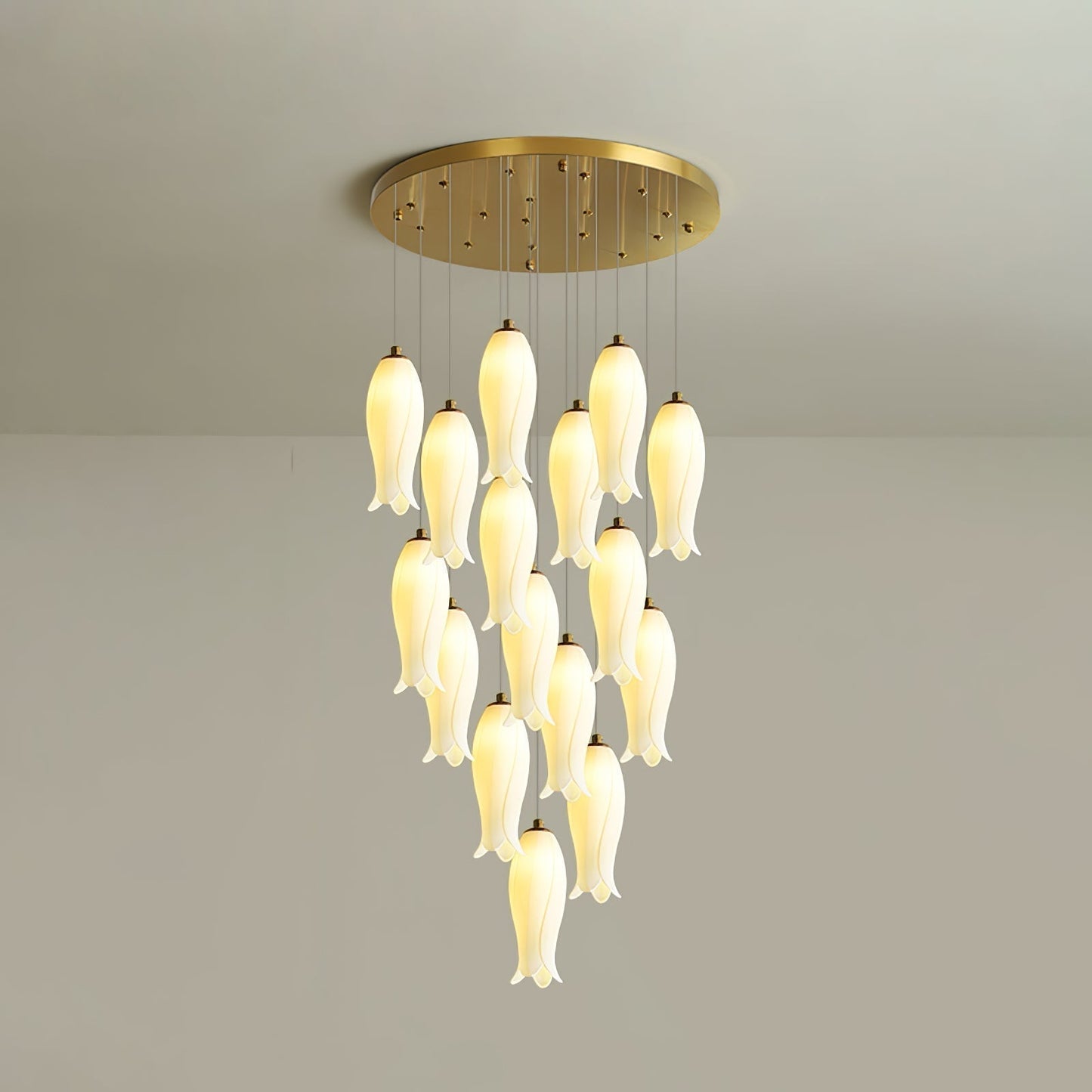 Luma Flora Stairs Chandelier