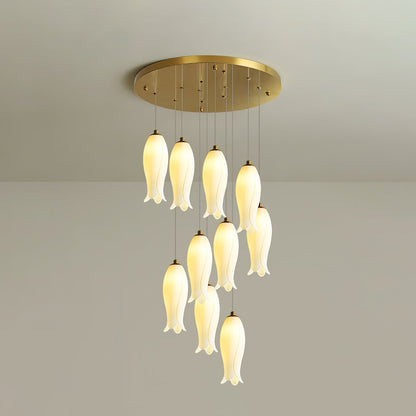 Luma Flora Stairs Chandelier