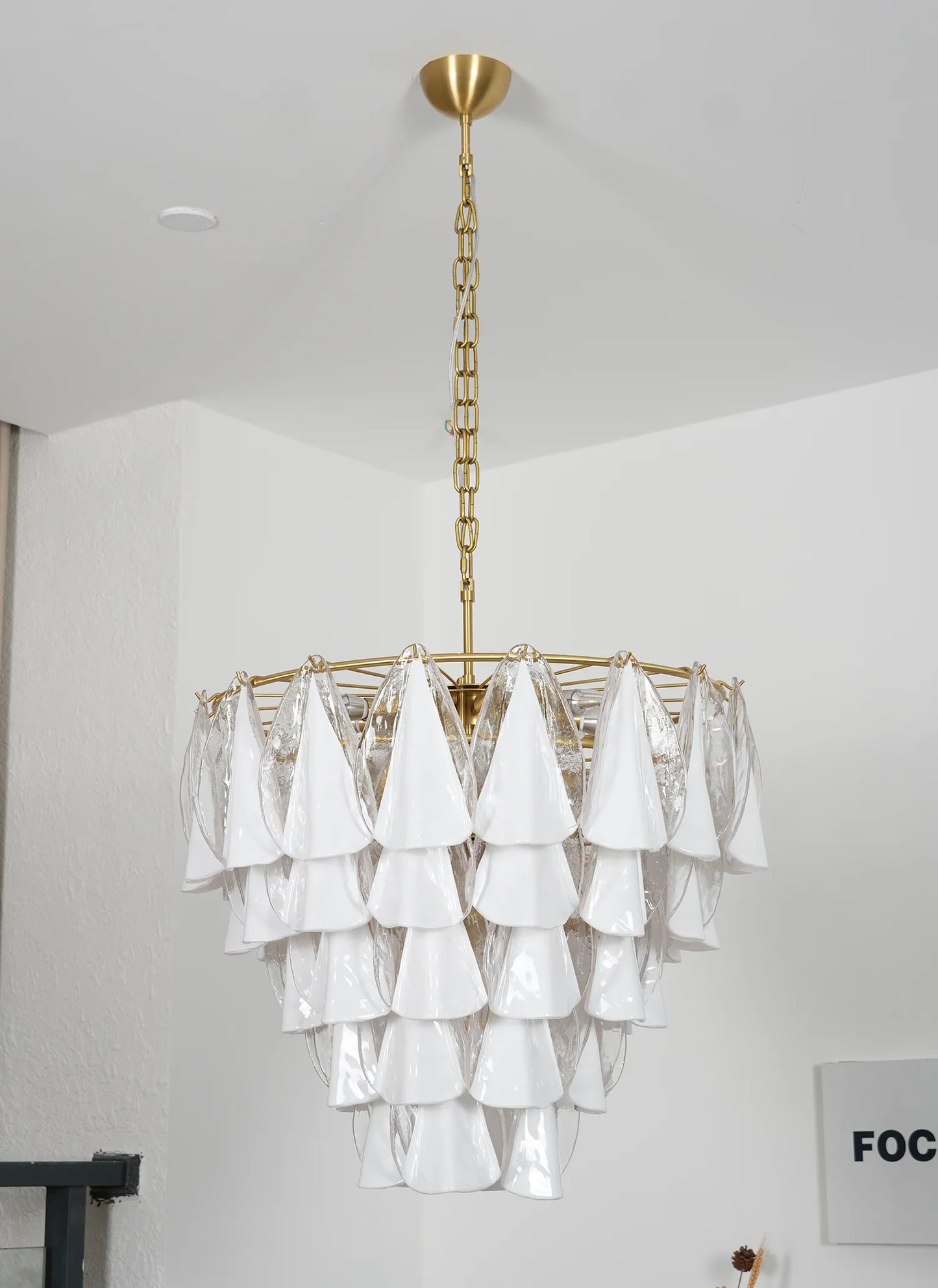 Lunara Murano Glass Chandelier