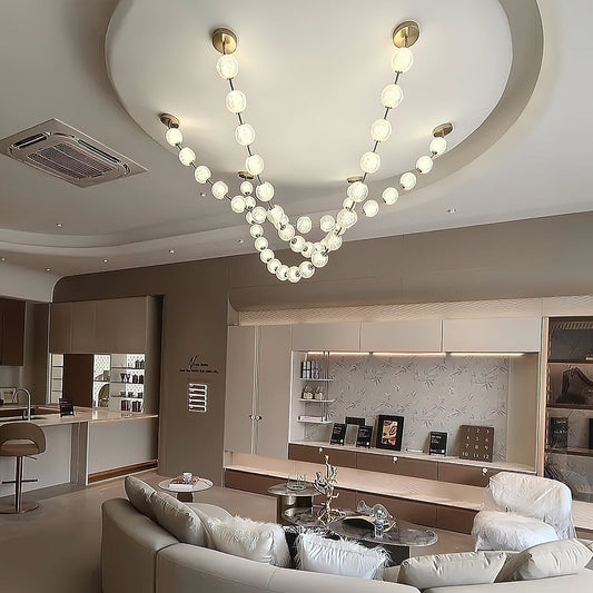 Strand Necklace Chandelier