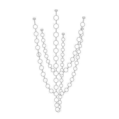 Strand Necklace Chandelier