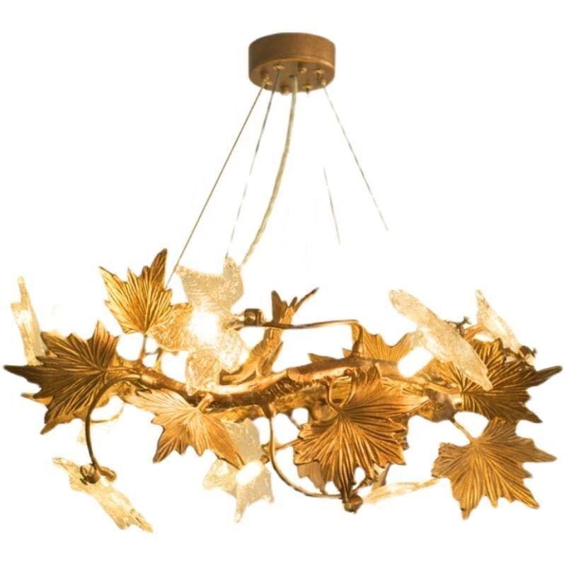 Mapple Leaf Branch Chandelier