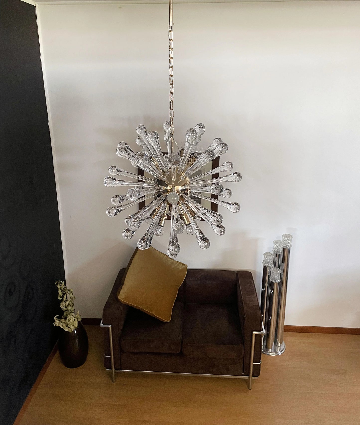Vintage Murano Sputnik Glass Chandelier