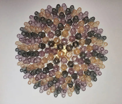 Muraano Poliedri Multi Chandelier 185 glass