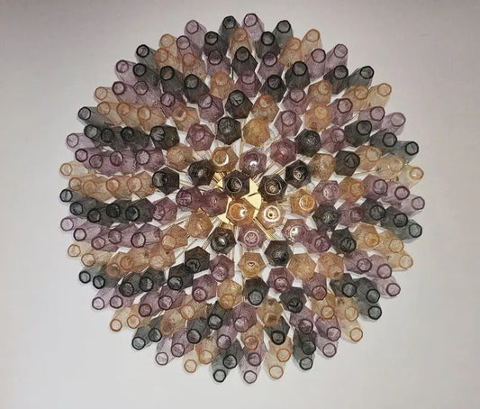 Muraano Poliedri Multi Chandelier 185 glass
