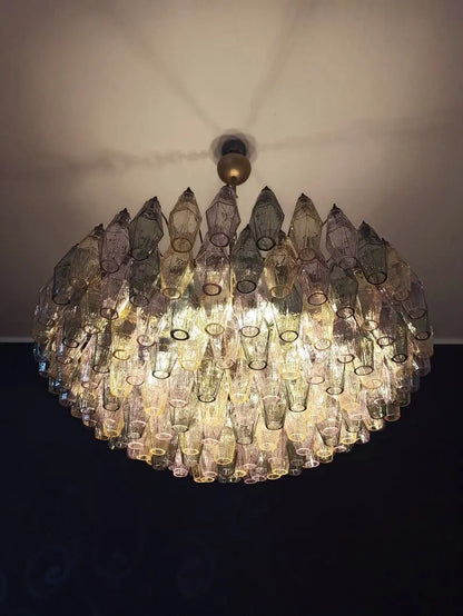Muraano Poliedri Multi Chandelier 185 glass