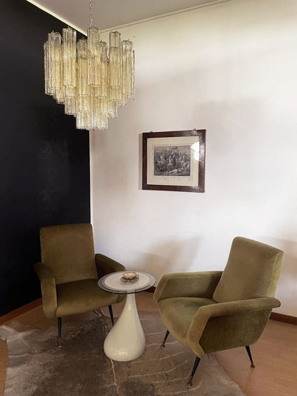 Muraano Yellow Chandelier 36 tubes