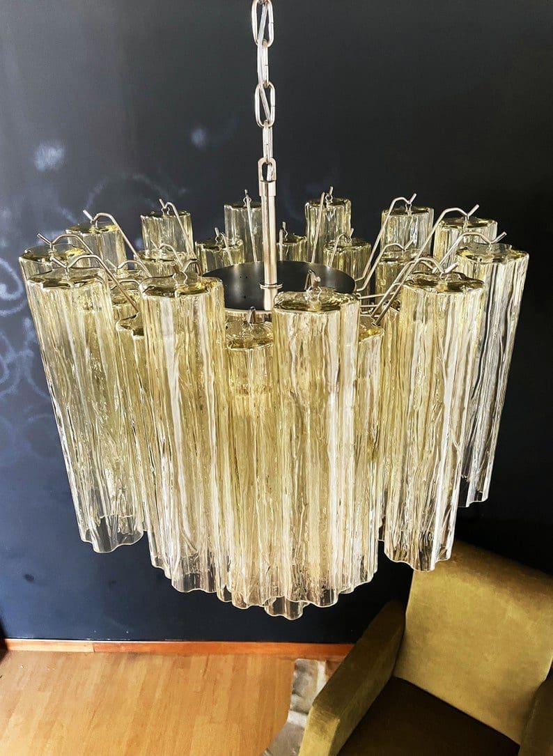 Muraano Yellow Chandelier 36 tubes