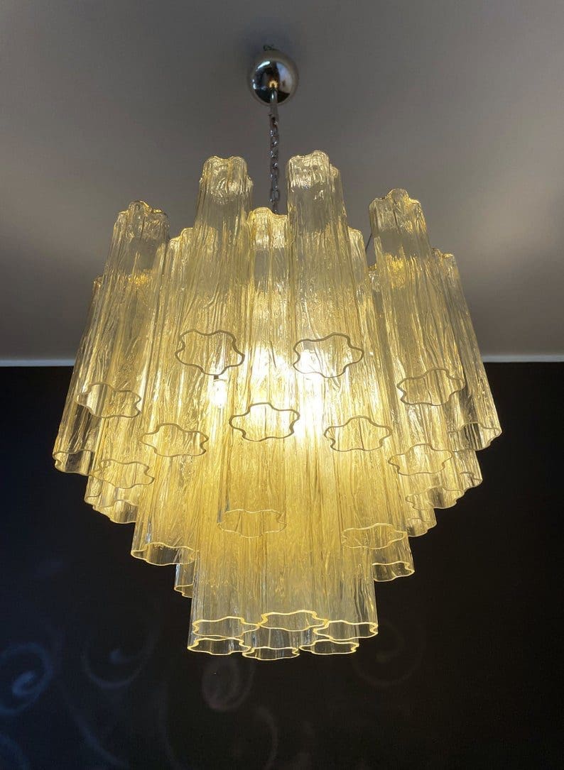 Muraano Yellow Chandelier 36 tubes