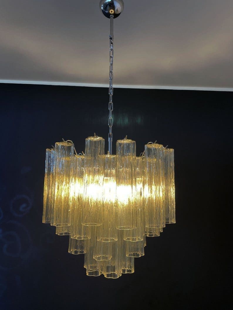 Muraano Yellow Chandelier 36 tubes