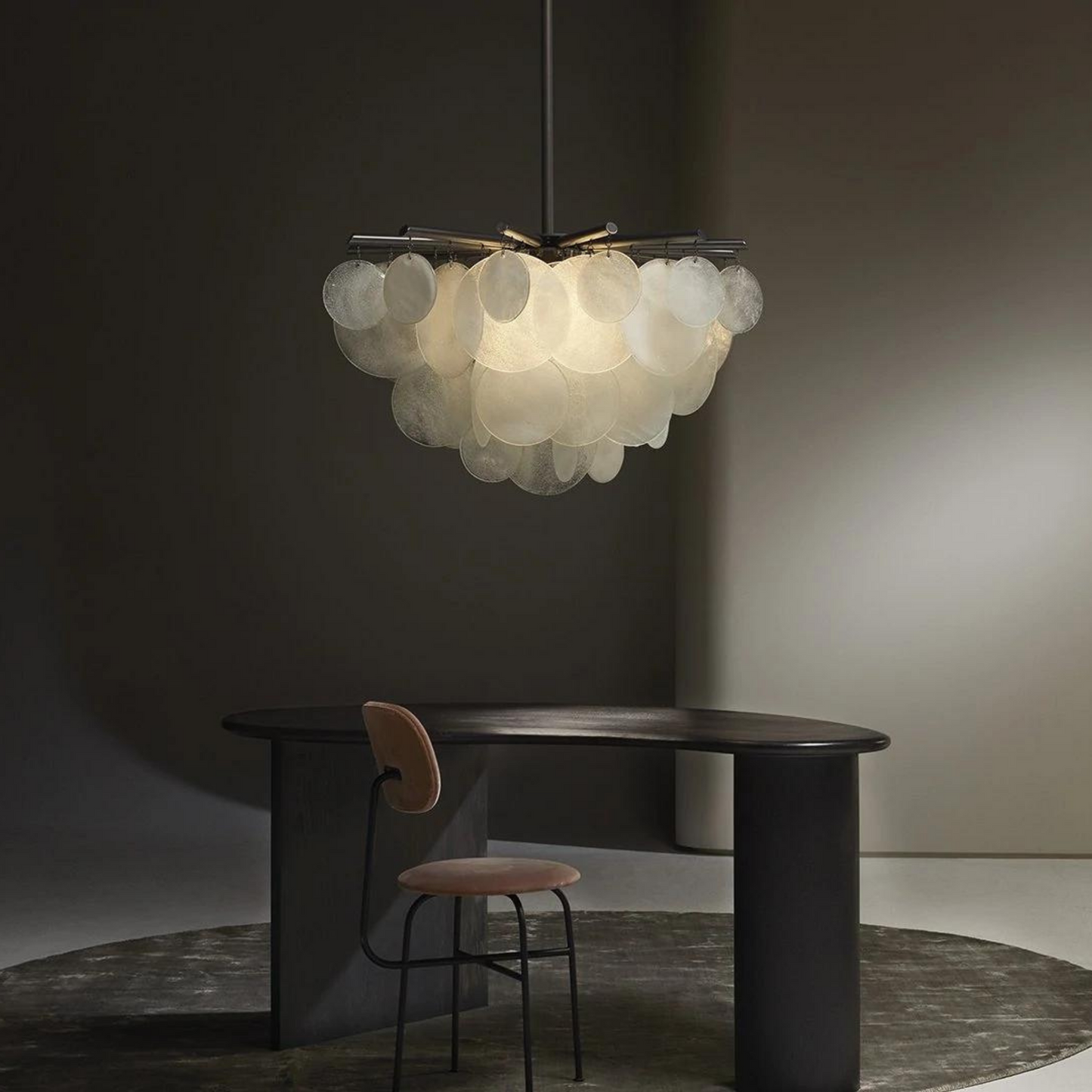 Nimbus Round Medium Modern Chandelier