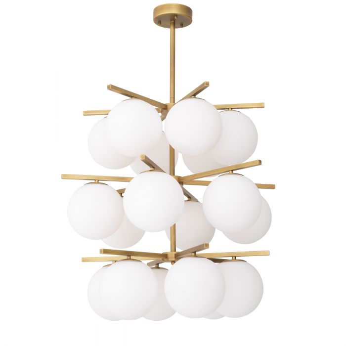 Noa Modern Brass Chandelier - [Brass]