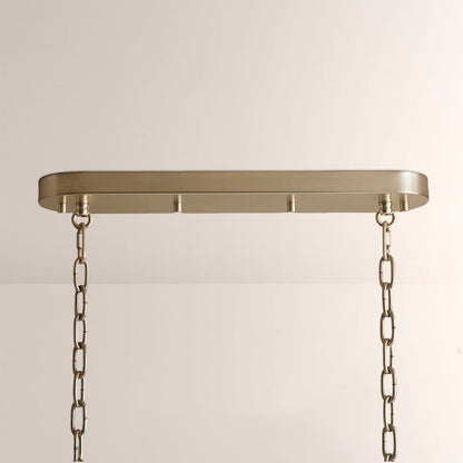 Nova Crystal Prism Linear Chandelier