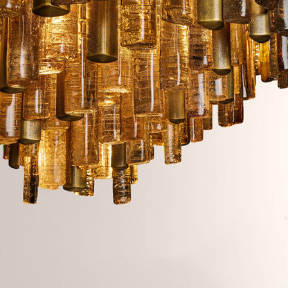Nova Crystal Prism Round Chandelier