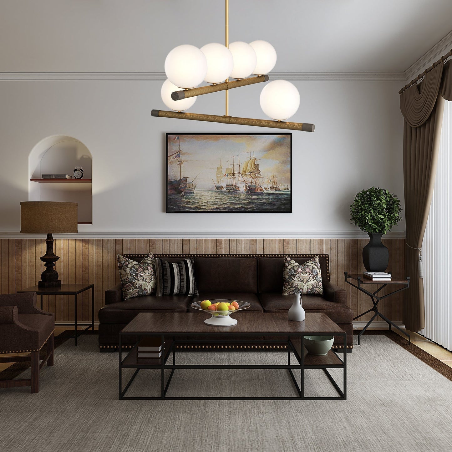 Nova Linear Chandelier