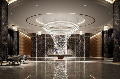 Peaarl Curtain Chandelier