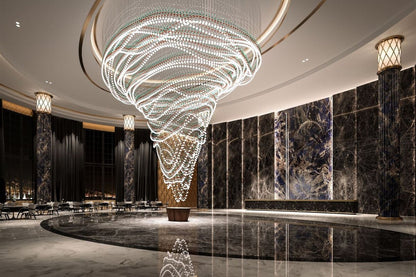 Peaarl Curtain Chandelier