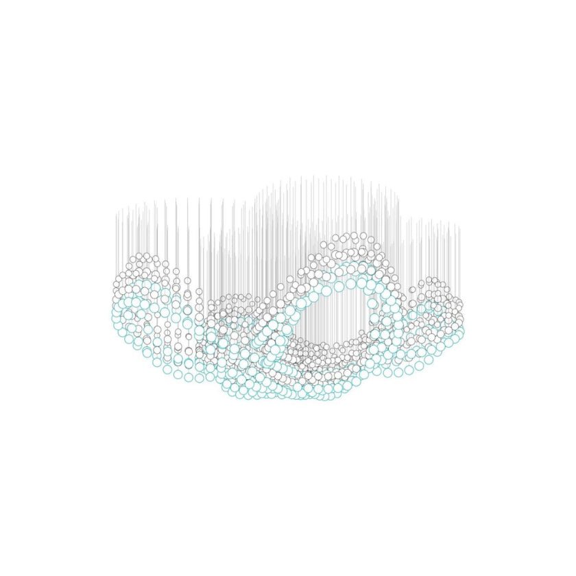 Peaarl Curtain Chandelier