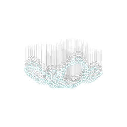 Peaarl Curtain Chandelier