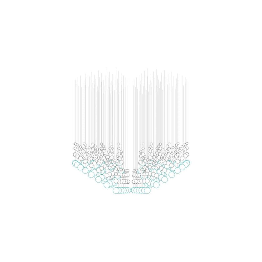 Peaarl Curtain Chandelier