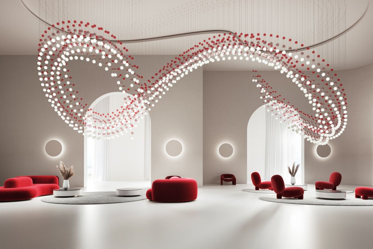 Peaarl Curtain Chandelier