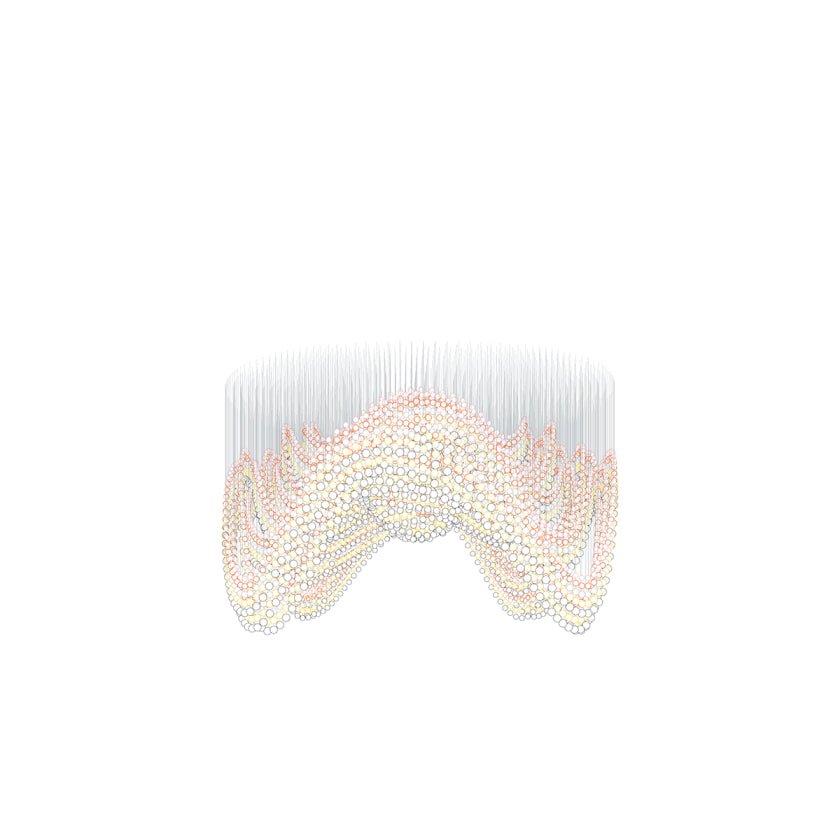 Peaarl Curtain Chandelier