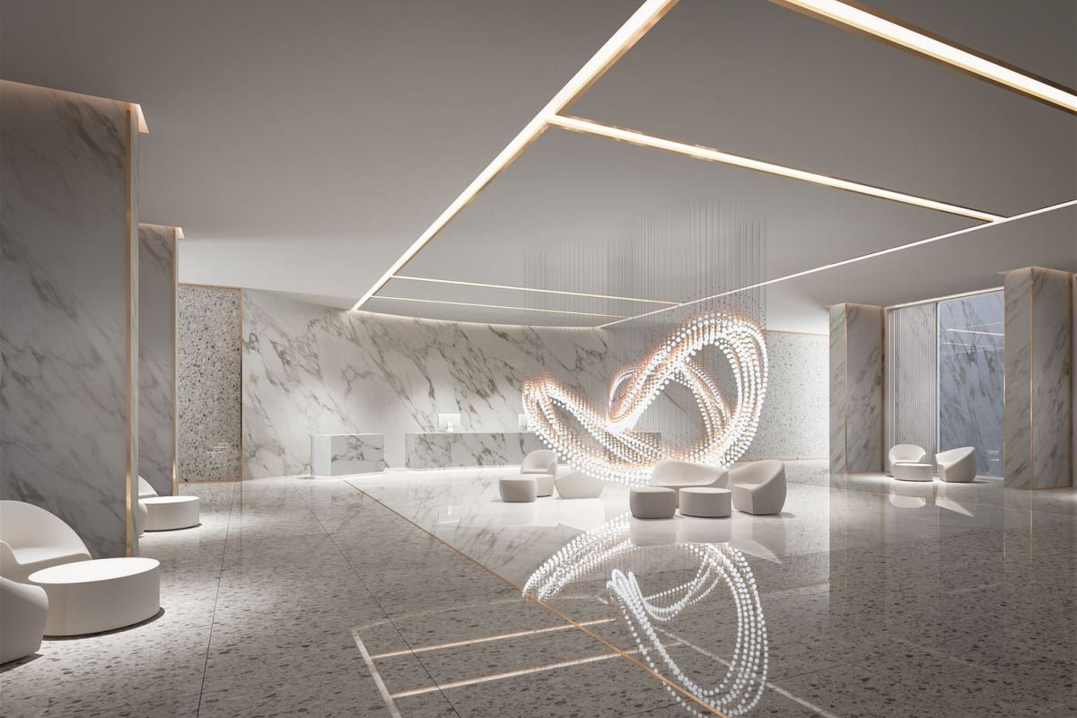 Peaarl Curtain Chandelier