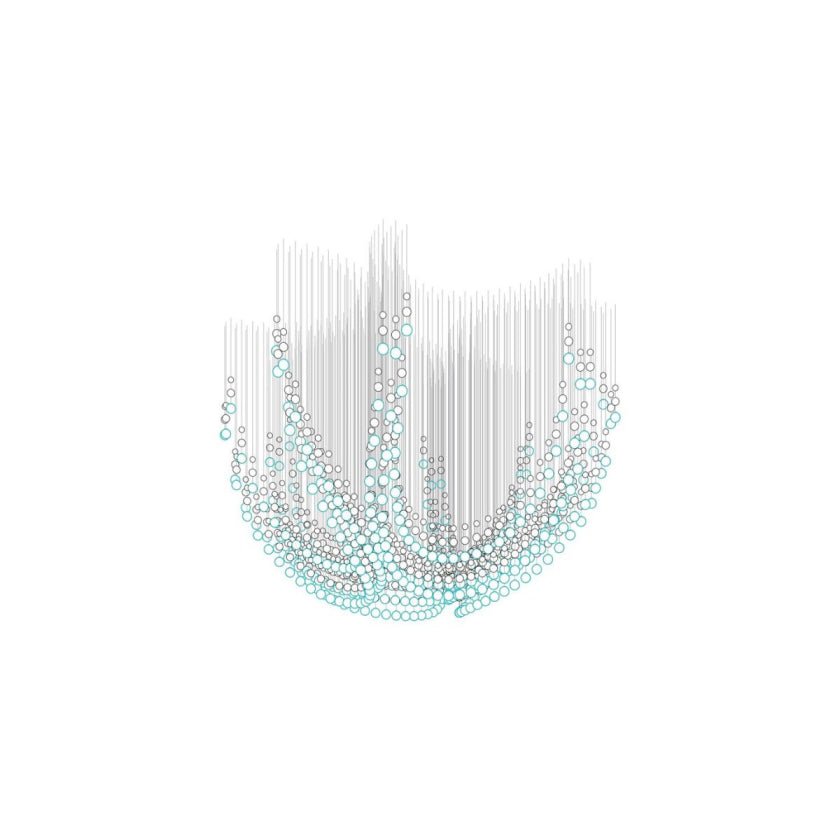 Peaarl Curtain Chandelier