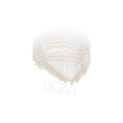 Peaarl Curtain Chandelier