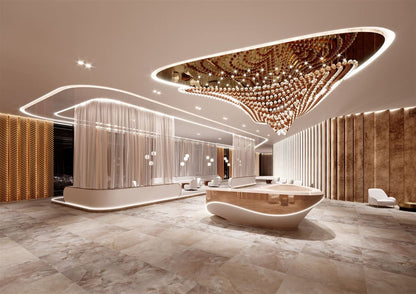 Peaarl Wave Chandelier