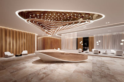 Peaarl Wave Chandelier