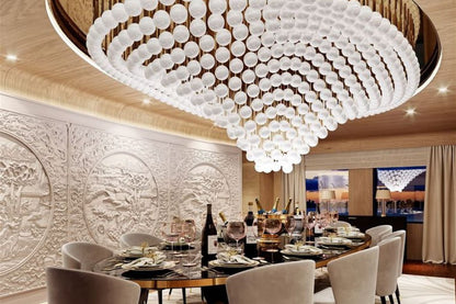 Peaarl Wave Chandelier