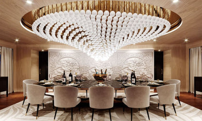 Peaarl Wave Chandelier