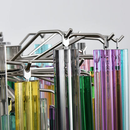 Prismatic Murano Colorful Chandelier