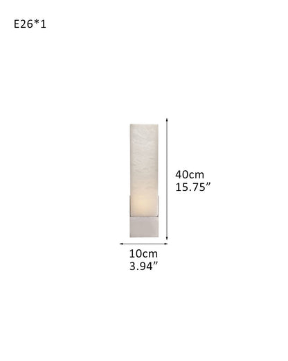 8 Lights Elegance Linear Convet Alabaster Chandelier