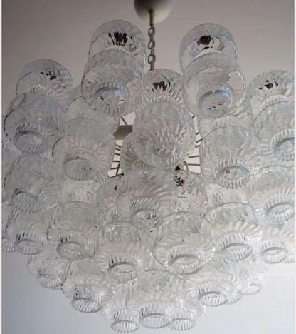 Muraano Transparent Chandelier 37 glasses
