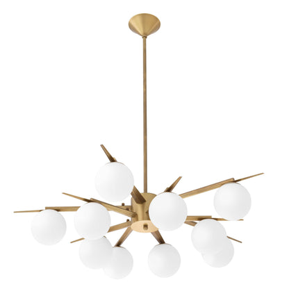 Venezia Modern Brass Chandelier