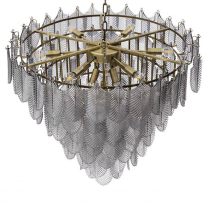 Verbier Modern Glass Chandelier 24" 32"