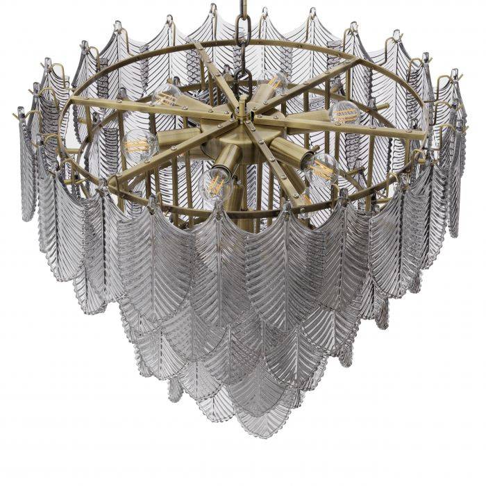 Verbier Modern Glass Chandelier 24" 32"