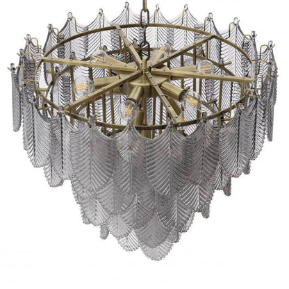 Verbier Modern Glass Chandelier 24" 32"