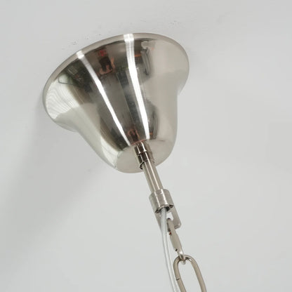 Vintage Gradient Red Murano Chandelier