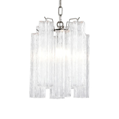 Vintage Transparent Murano Chandelier