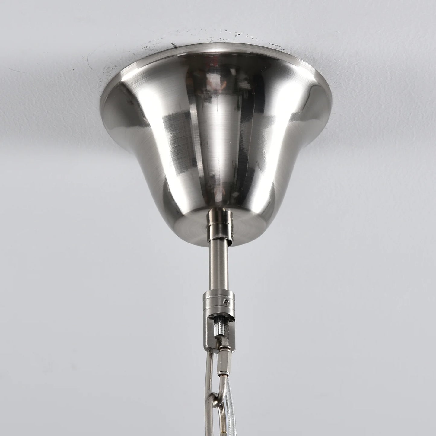 Vintage Transparent Murano Chandelier