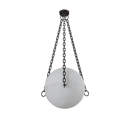 Monumental 'Zeus' Alabaster Chandelier by Denis de la Mesiere