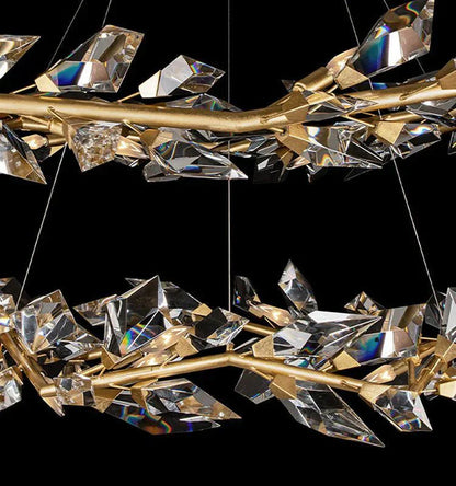 Addison 55" Round Crystal Chandelier
