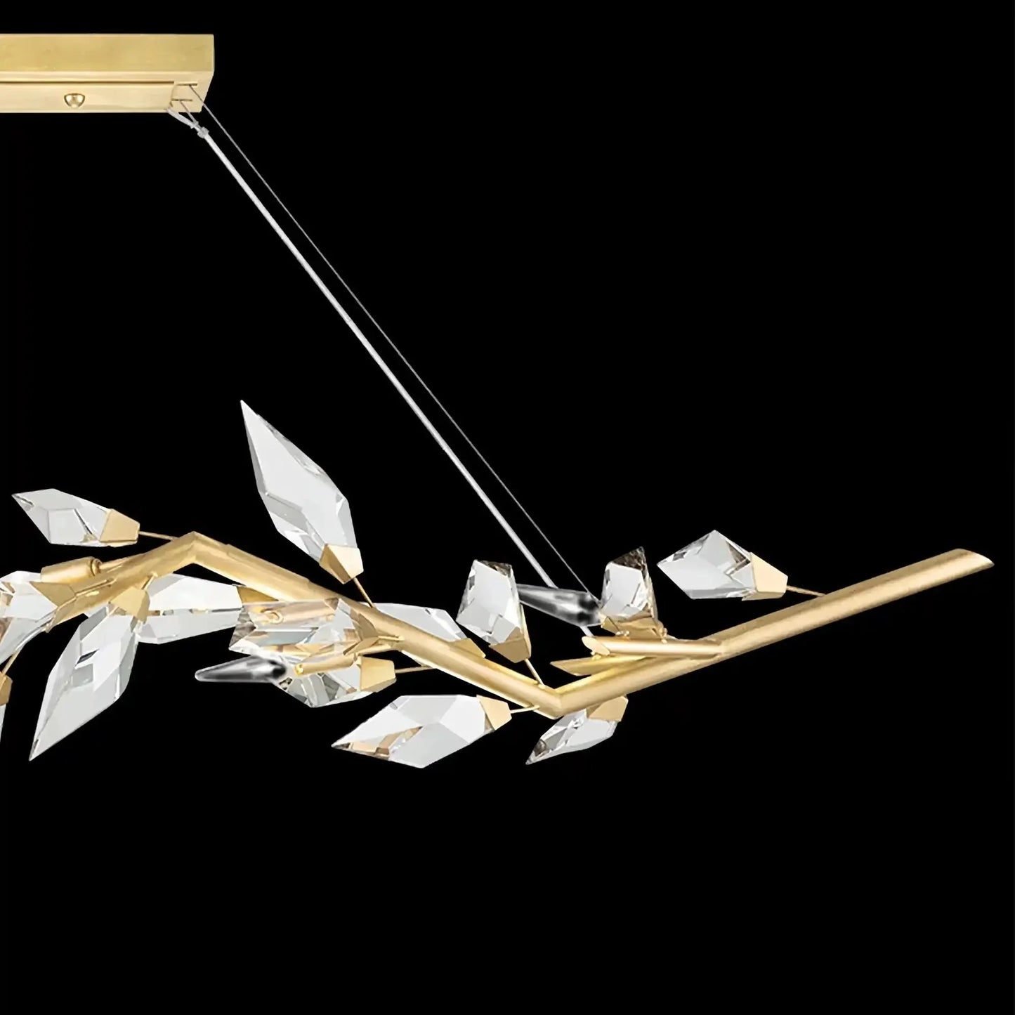 Addison 63.5" Linear Crystal Chandelier