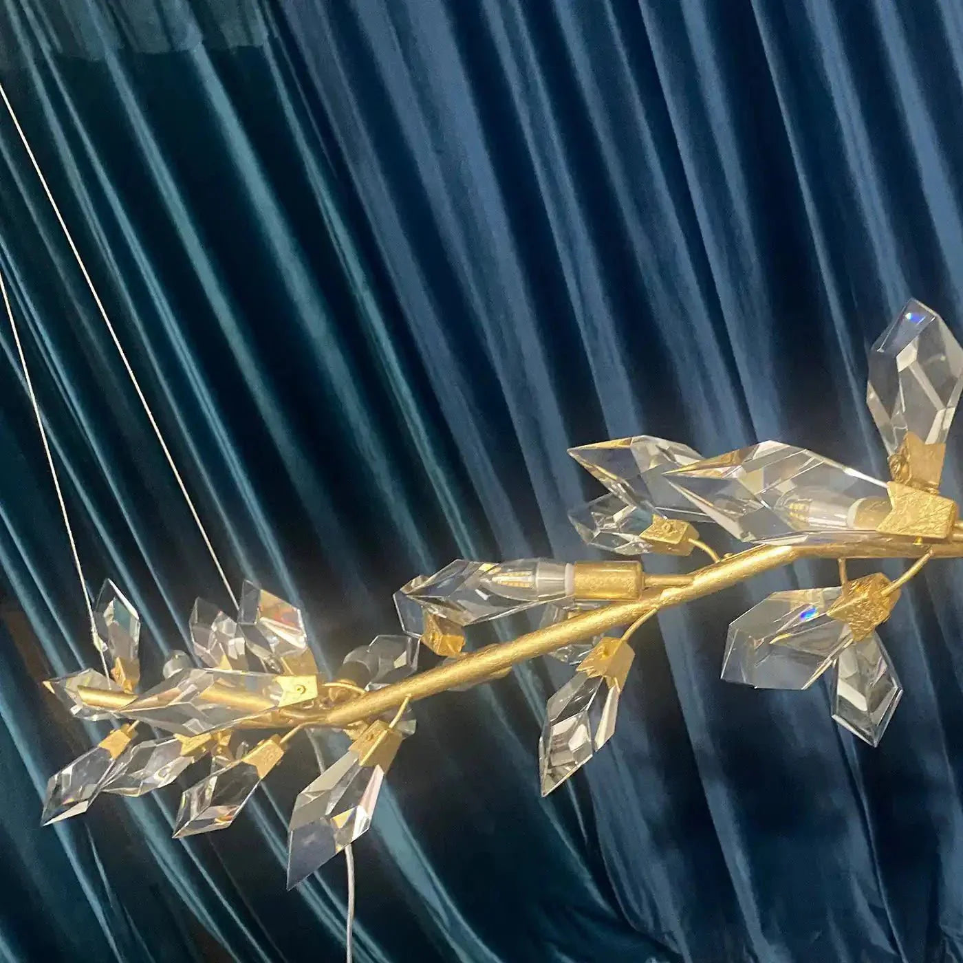 Addison 63.5" Linear Crystal Chandelier